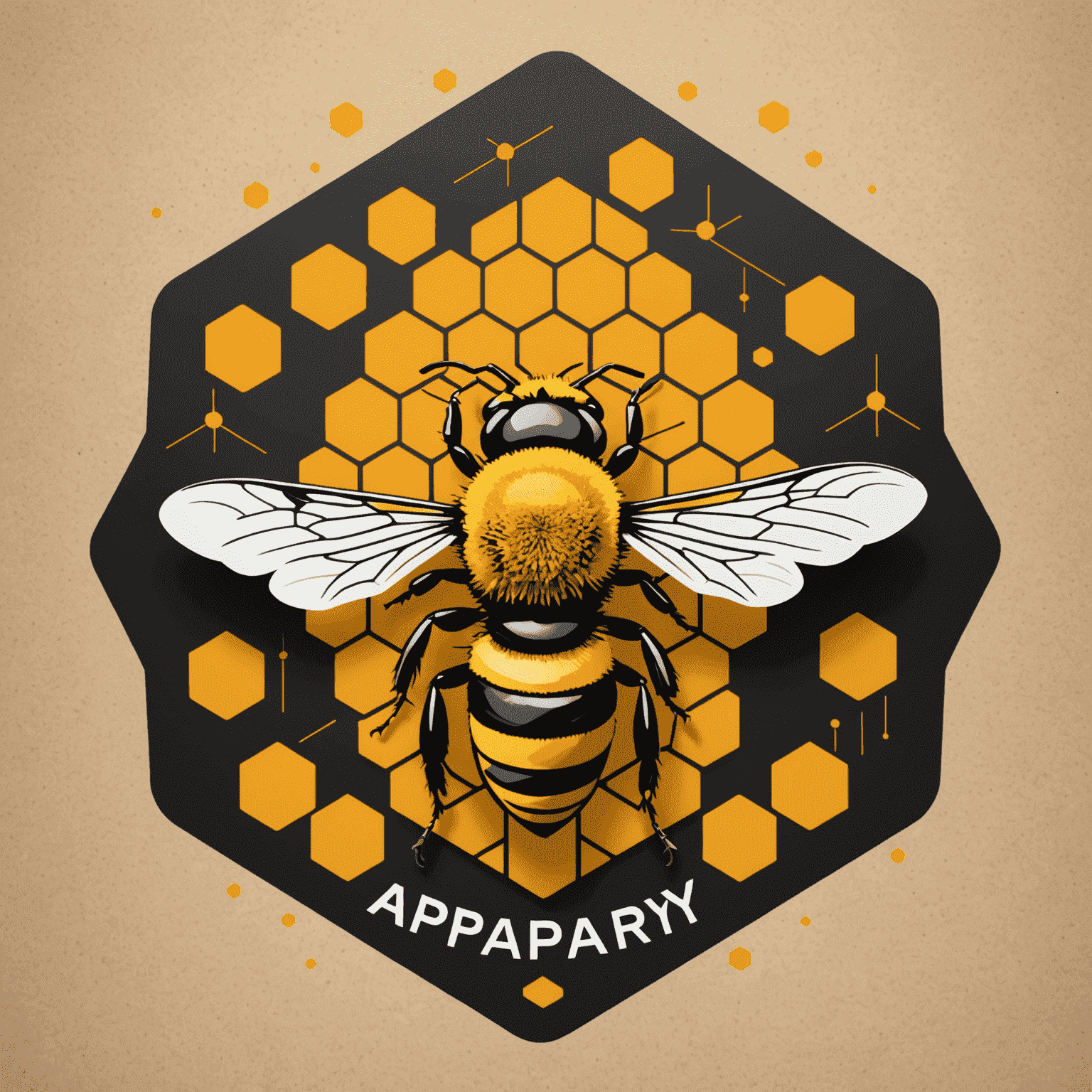 ApiaryAnalytics logo featuring a stylized beehive with data visualization elements