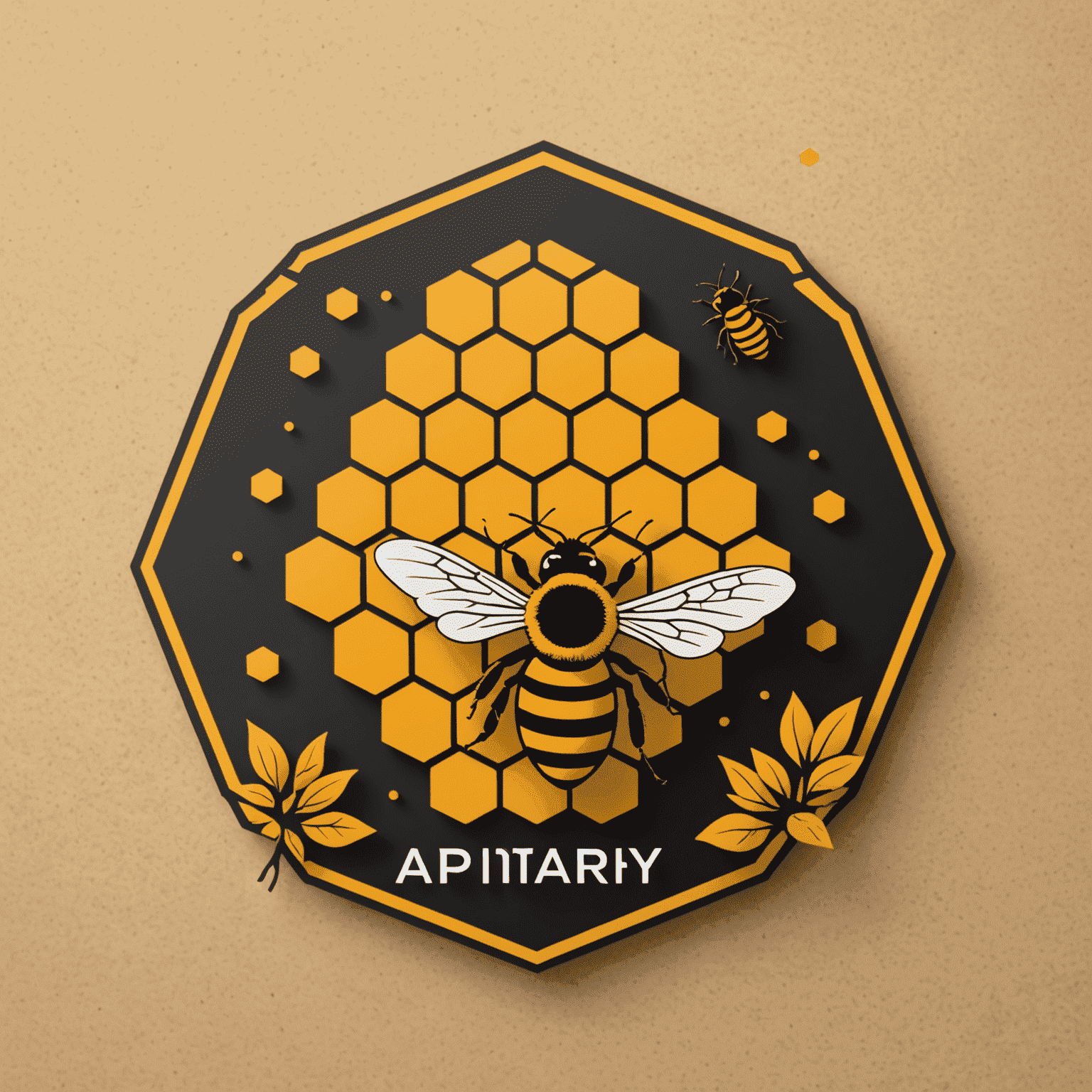 ApiaryAnalytics logo featuring a stylized beehive with data visualization elements