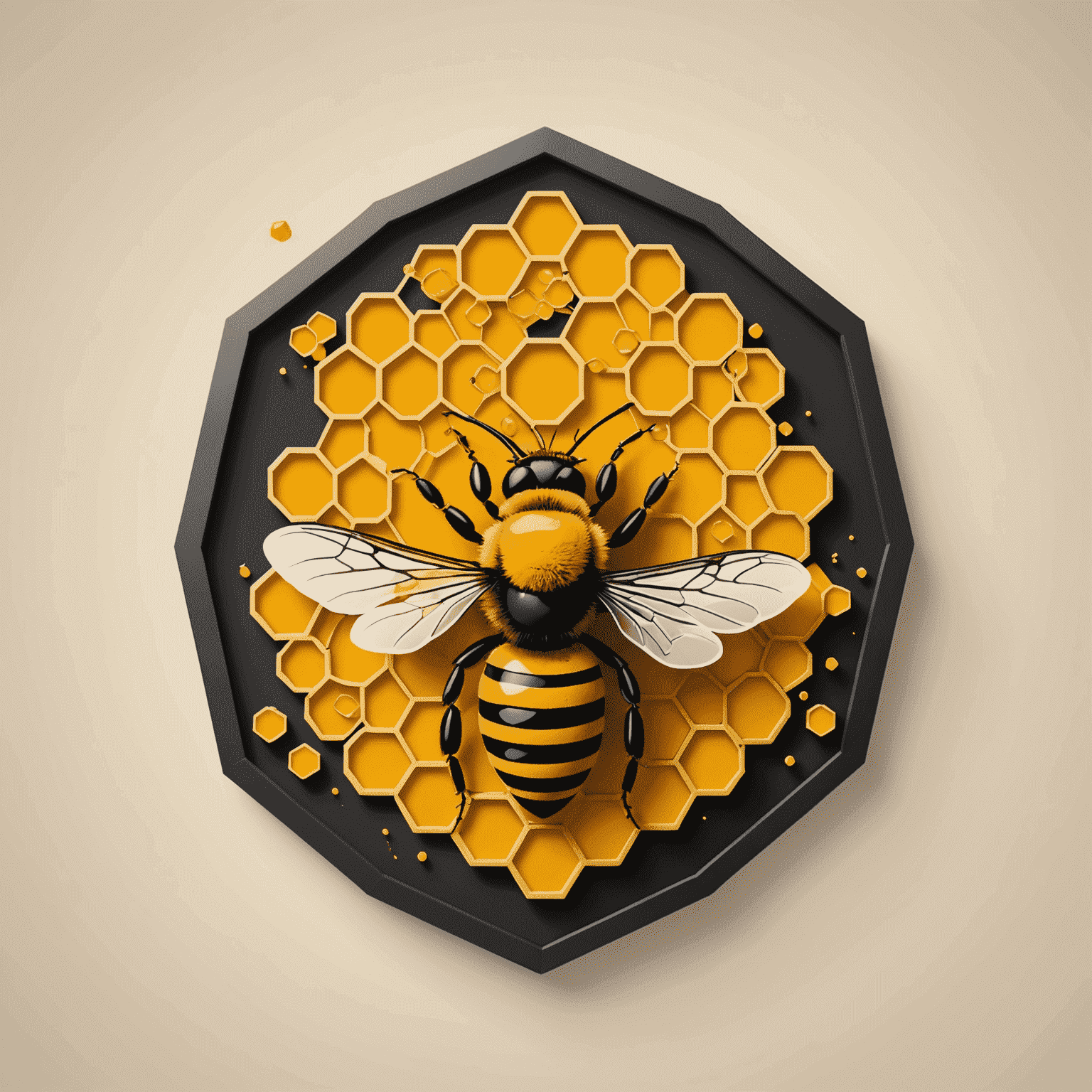 ApiaryAnalytics logo featuring a stylized beehive with data visualization elements