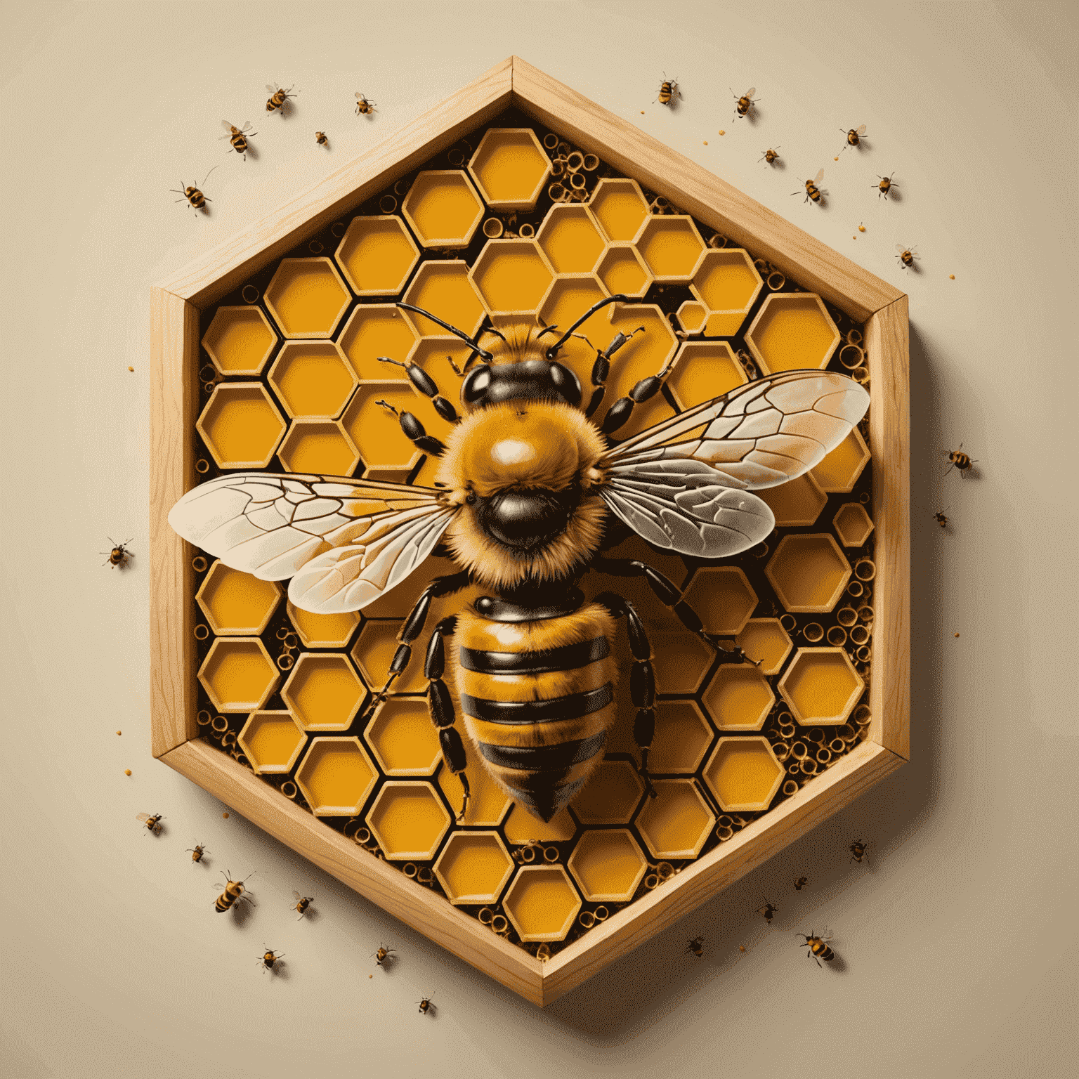 ApiaryAnalytics logo featuring a stylized beehive with data visualization elements